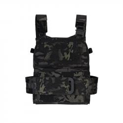 G.A. Tactics Porte-Plaques Flex V5 - Multicam noir / M