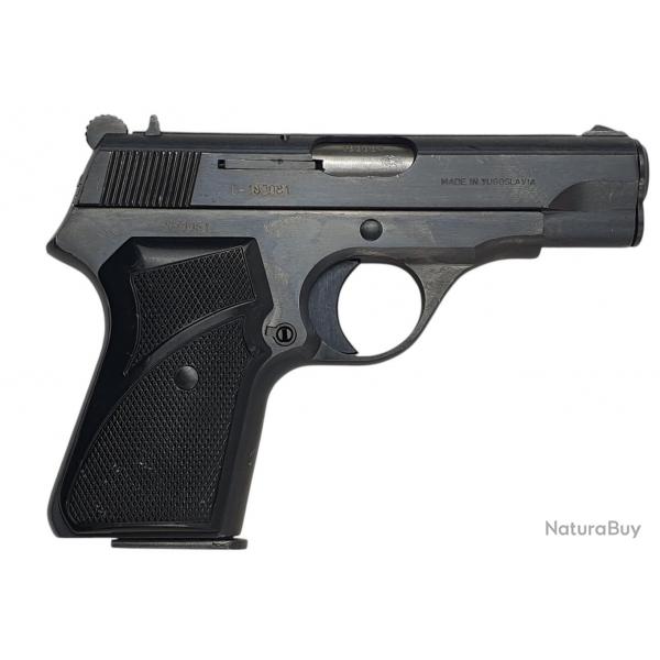 PISTOLET ZASTAVA M70 CALIBRE 32ACP (7.65BROWNING) EXCELLENT ETAT - CATEGORIE B ref.3