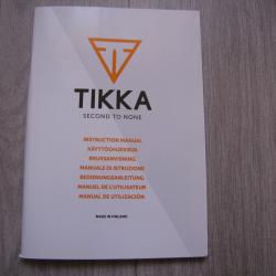 Document notice pour TIKKA