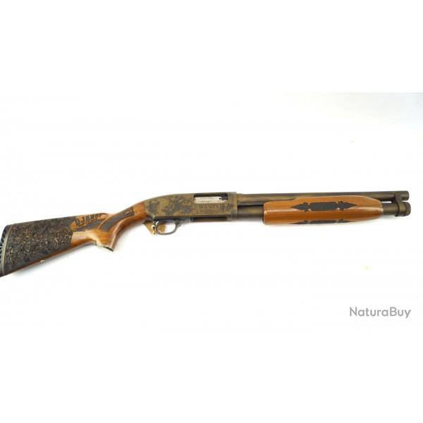 Fusil &agrave; pompe Marlin 120 12/76 Custom Aerographe fockeur