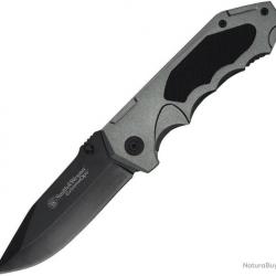 Couteau Smith&Wesson Extreme Ops Black/Gray Manche Alu Lame Acier Inox SWA19CP