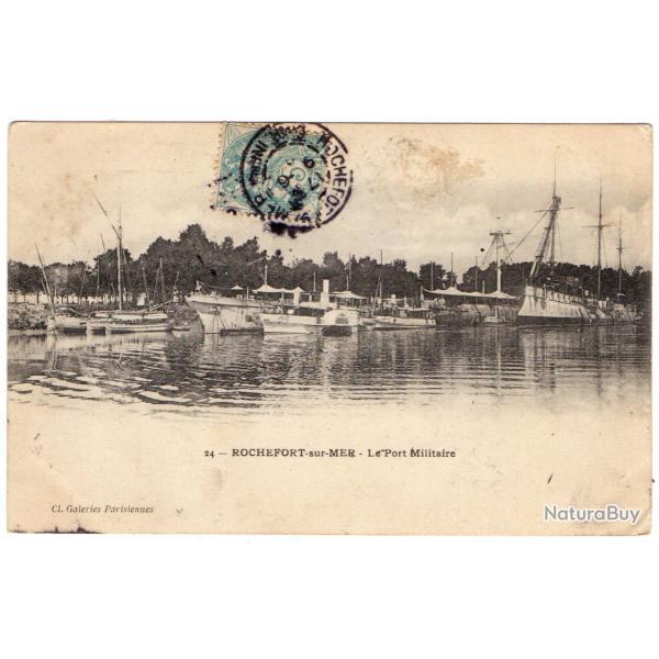 CPA - Marine Militaire -ROCHEFORT -sur -MER-Le Port Militaire-N1378