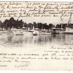 CPA - Marine Militaire -ROCHEFORT -sur -MER-Le Port Militaire-N°1380