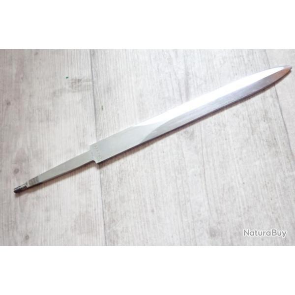 Lame pour bricoleur, pour fabrication couteau ou dague de chasse  partir lame Fass 57