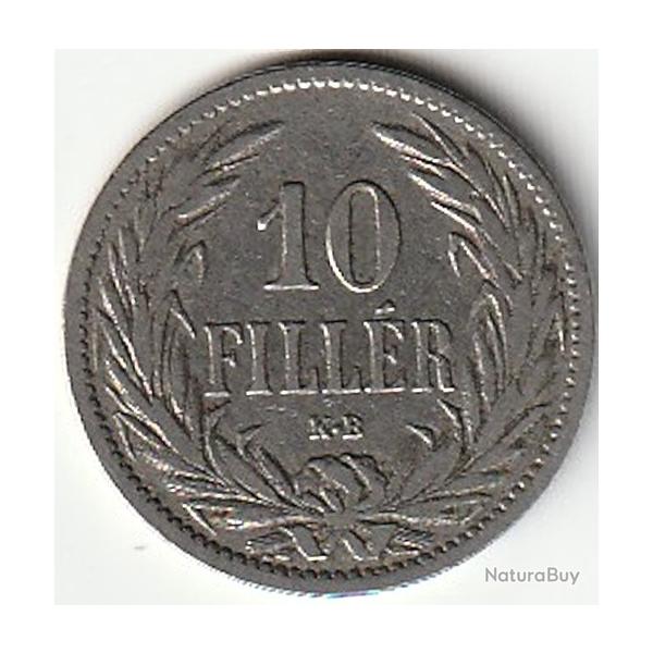 Pice de Monnaie Hongrie  10 Fillr 1895 Recherche