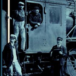 les cheminots de marc baroli , sncf , chemins de fer