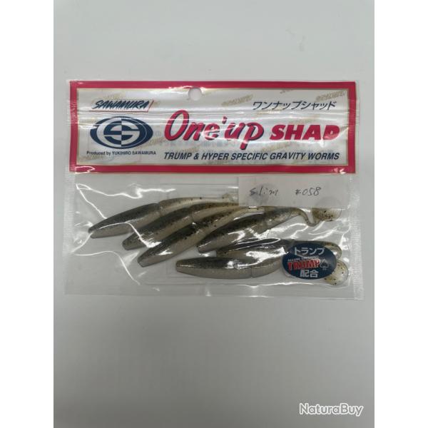 Leurre souple sawamura one up slim 4" 058
