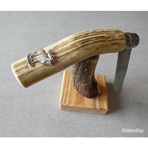 Couteau de poche Opinel 9 bois de cerf
