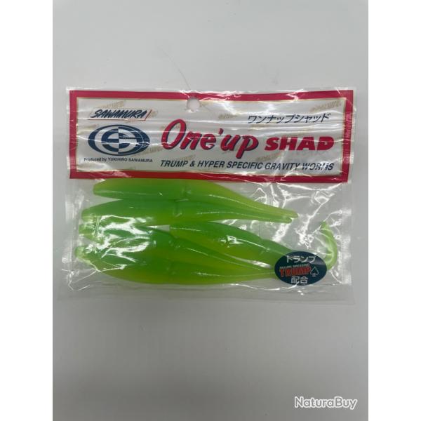 Leurre souple sawamura one up slug 5" vert