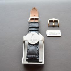 BRACELET MONTRE HIRSCH EN ALLIGATOR MODELE LONDON