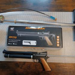 SNOWPEAK PP750  cal 4,5 + pompe HPA