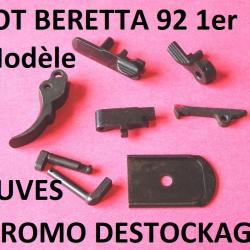 GROS Lot de pièces NEUVES de pistolet BERETTA 92 1er modèle - VENDU PAR JEPERCUTE (HU475)