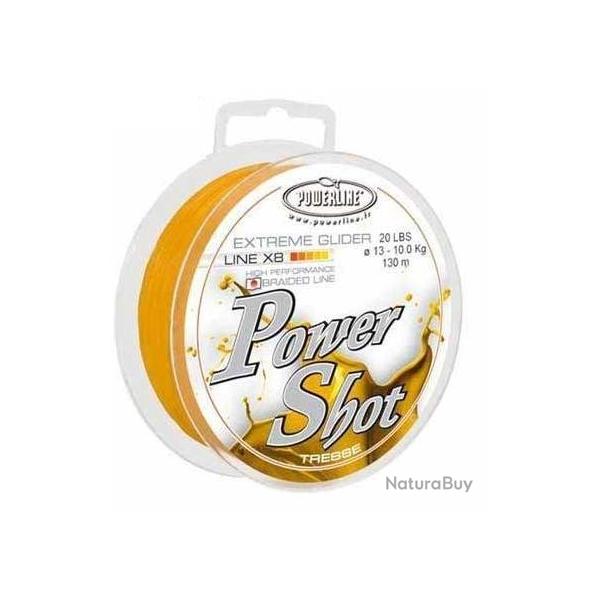 TRESSE POWER SHOT GOLD 130M NPC 0.06mm-10lbs