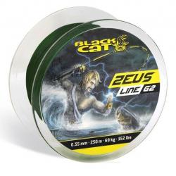 TRESSE BLACK CAT ZEUS LINE G2 250M VERTE 0.45mm