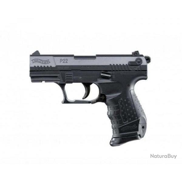 Pistolet Walther P22 BBS - 6mm SPRING - 0.5 J avec 2 chargeurs  + billes - LIVRAISON GRATUITE