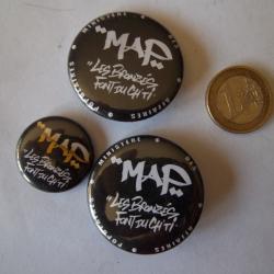 lot badges "les bronzés font du ch'ti"