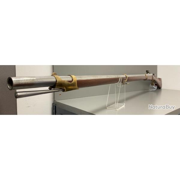 fusil a silex poudre noir ARMI SPORT MLE 1777 calibre 17.5, canon lisse, bel tat