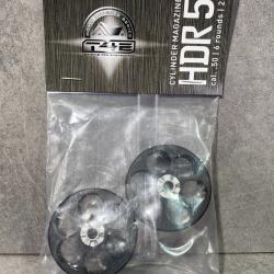 Lot de 2 barillets pour revolver T4E HDR50 et TR50 (Calibre 50)