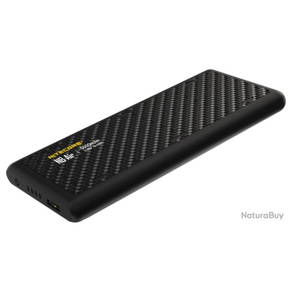 BATTERIE EXTERNE EN CARBONNE NB Air | NITECORE