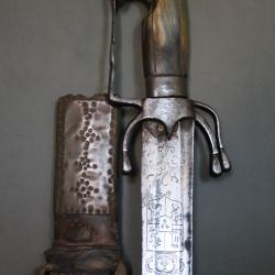 Sabre Nimcha à Lame Espagnole - Maghreb, Maroc, Algérie, 18ème Siècle