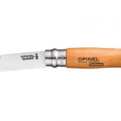 COUTEAU PLIANT OPINEL LAME CARBONE N°8