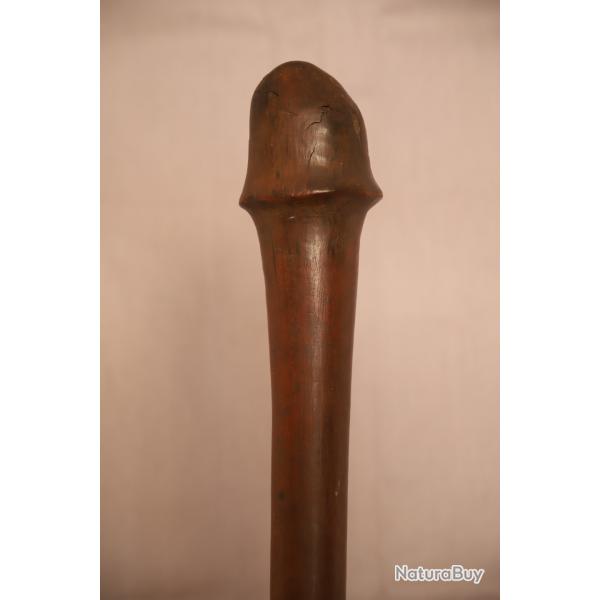 Massue Kanak Phallique - 1897, Ocanie, Nouvelle Caldonie