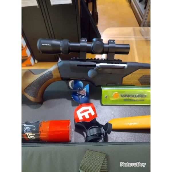 Pack battus carabine verrou linaire arttech calibre prima SP 30-06 lunette nikkostirling diamond 1