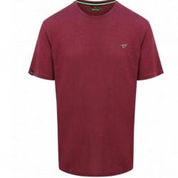Tee-shirt Korda le loyal tee burgundy