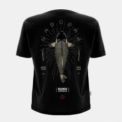 Tee Shirt Manches Courtes Homme Kumu Make Your Own Luck - Noir