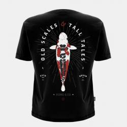 Tee Shirt Manches Courtes Homme Kumu Tall Tales - Noir