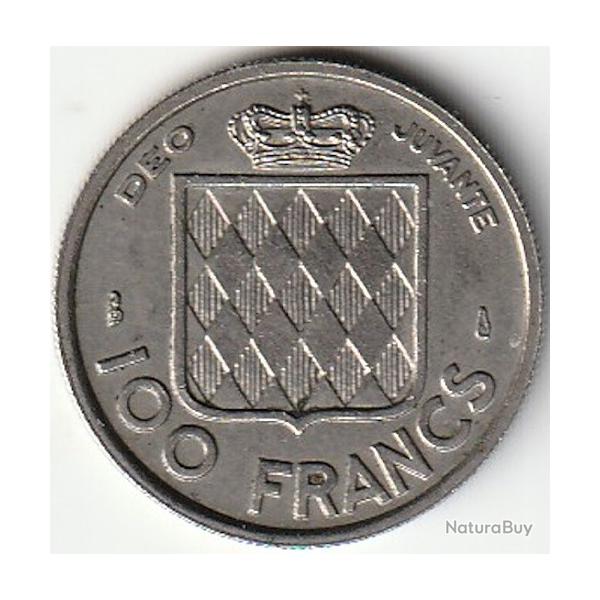Pice de Monnaie MONACO - PRINCIPAUT DE MONACO -100 Francs - Rainier III 1956
