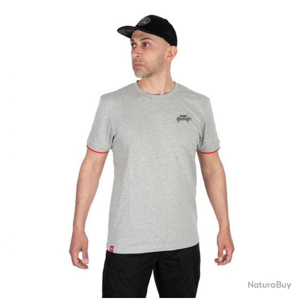 Tee Shirt Manches Courtes Homme Fox Rage Voyager Tees - Gris Clair