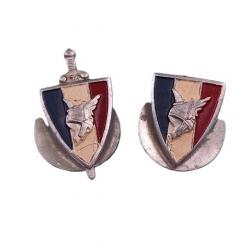 2 boutons de manches régime de Vichy