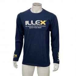 Tee Shirt Manches Longues Homme Illex - Marine Taille S