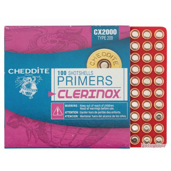 Amorces Nobel Chasse Cheddite Type 209