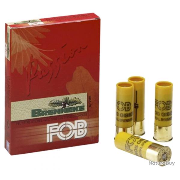 Cartouches Fob  balle Brenneke - Cal. 20/67 bte de 10