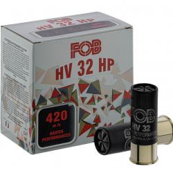 Cartouches Fob HV Acier haute performance - Cal. 12/70 N°4 bte de 25