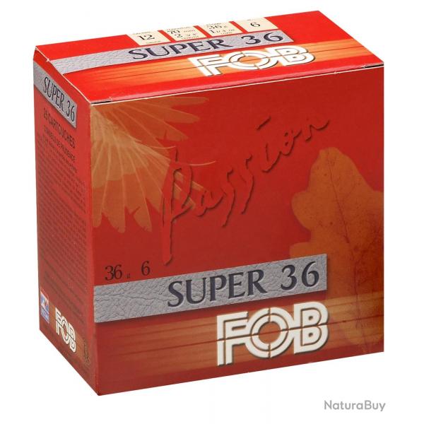 Cartouches Fob Passion Super 36 Cal. 12 70 bte de 25
