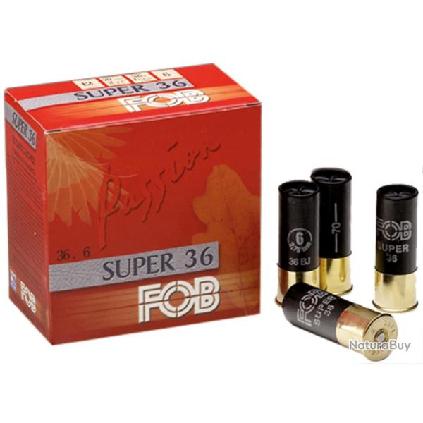 Cartouches Fob Passion Super 36 - Cal. 12/70 N9 bte de 25