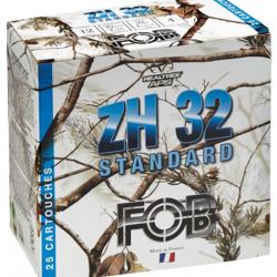 Cartouches Fob ZH 32 Acier Standard Cal. 12 70 bte de 25