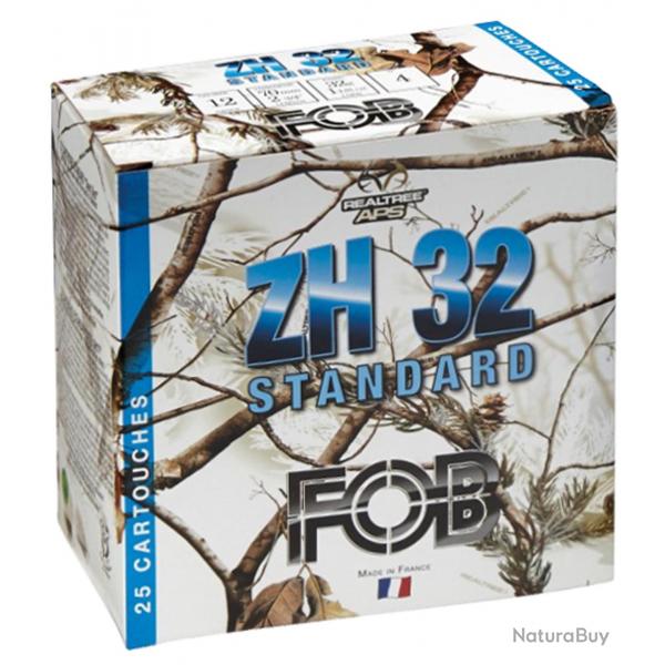 Cartouches Fob ZH 32 Acier Standard Cal. 12 70 bte de 25