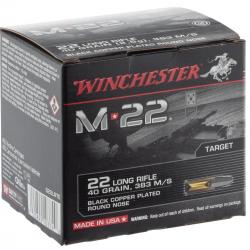 Cartouches M22 cal. 22 LR bte de 400