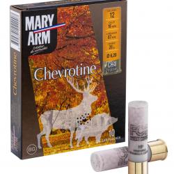 Cartouches Mary Arm Chevrotine - Cal. 12/67 bte de 10