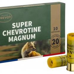 Cartouches Prevot chevrotines - Cal. 20/76 bte de 10