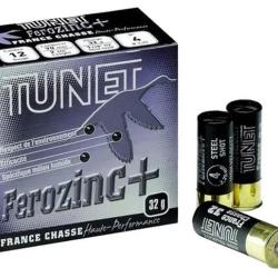 Cartouches TUNET Acier calibre 12/70 32 HP N°7 bte de 25