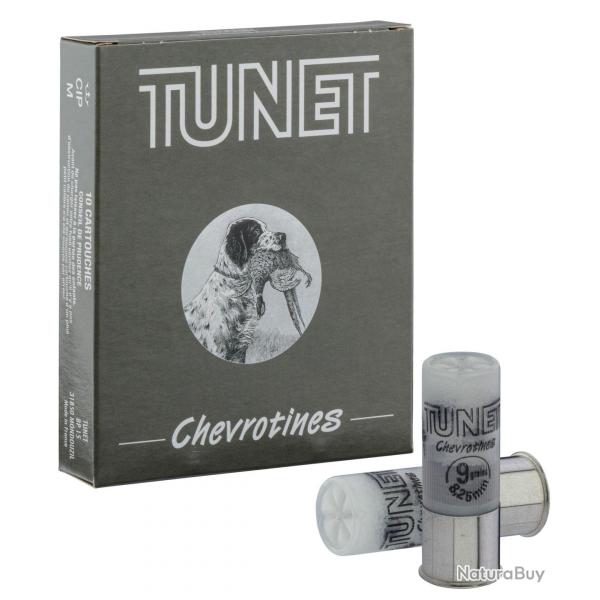 Cartouches TUNET chevrotines 12/70 bte de 10