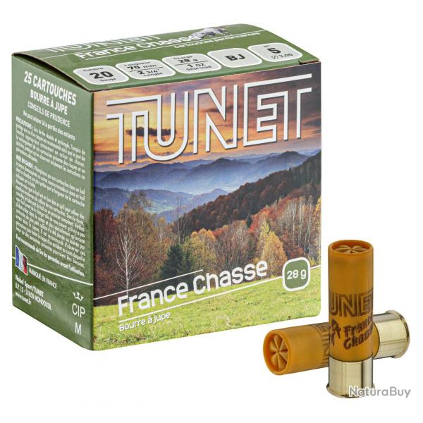 Cartouches TUNET France Chasse 20/70 N6 bte de 25