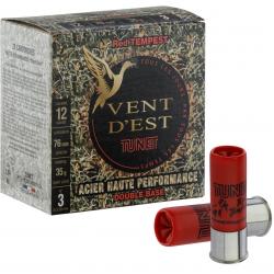 Cartouches TUNET HP Red Tempest 35g acier 12/76 N°4 bte de 25