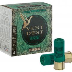 Cartouches TUNET.BLACK TEMPEST 32g acier 12 70 bte de 25