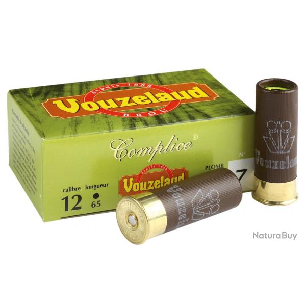 Cartouches Vouzelaud Complice 65 Cal. 12 65 bte de 10